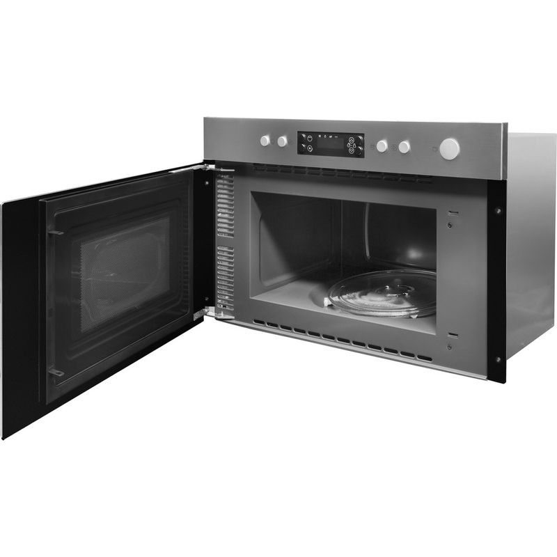 Indesit-Microonde-Da-incasso-MWI-6213-IX-Stainless-Steel-Elettronico-22-Microonde---grill-750-Perspective-open