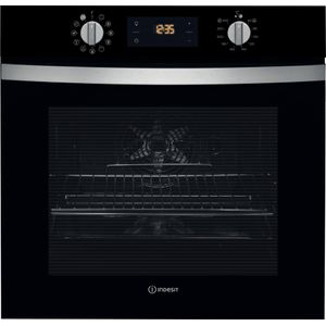 Forno elettrico incasso Indesit: colore nero, autopulente - IFW 4844 H BL