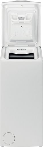 Indesit Lavabiancheria A libera installazione BTW L50300 IT/N Bianco Carica dall'alto D Frontal open