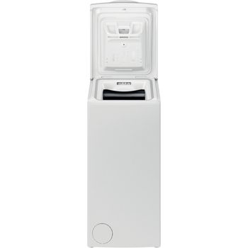 Indesit-Lavabiancheria-A-libera-installazione-BTW-L60300-IT-N-Bianco-Carica-dall-alto-D-Frontal-open