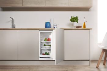 Indesit Frigorifero Da incasso IN TSZ 1612 1 Acciaio Lifestyle frontal open