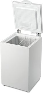 Indesit Congelatore A libera installazione OS 1A 140 H Bianco Perspective open