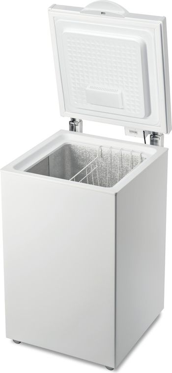 Indesit Congelatore A libera installazione OS 1A 140 H Bianco Perspective open
