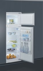 Indesit Combinazione Frigorifero/Congelatore Da incasso T 16 A1 D/I 1 Acciaio 2 porte Perspective open
