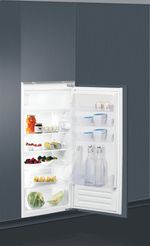 Indesit Frigorifero Da incasso SZ 12 A2D/I 1 Inox Perspective open