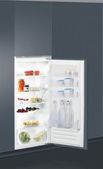 Indesit Frigorifero Da incasso S 12 A1 D/I 1 Inox Perspective open