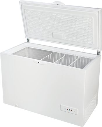 Indesit Congelatore A libera installazione OS 1A 400 H 1 Bianco Perspective open