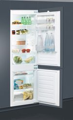 Indesit Combinazione Frigorifero/Congelatore Da incasso B 18 A1 D/I 1 Bianco 2 porte Perspective open
