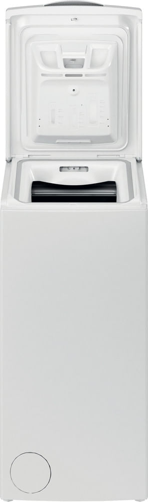 Indesit-Lavabiancheria-A-libera-installazione-BTW-L72200-IT-N-Bianco-Carica-dall-alto-E-Frontal-open