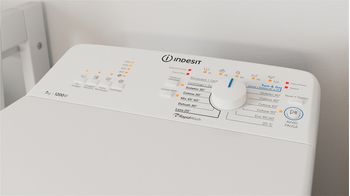 Indesit Lavabiancheria A libera installazione BTW L72200 IT/N Bianco Carica dall'alto E Lifestyle control panel