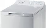Indesit Lavabiancheria A libera installazione BTW L72200 IT/N Bianco Carica dall'alto E Control panel