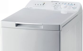 Indesit Lavabiancheria A libera installazione BTW L72200 IT/N Bianco Carica dall'alto E Control panel