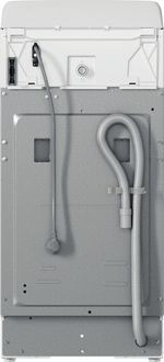 Indesit Lavabiancheria A libera installazione BTW L72200 IT/N Bianco Carica dall'alto E Back / Lateral