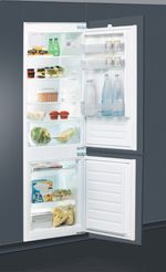 Indesit Combinazione Frigorifero/Congelatore Da incasso B 18 A1 D V E/I 1 Bianco 2 porte Perspective open