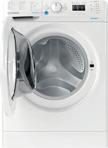 Indesit Lavabiancheria A libera installazione BWA 71052X W IT N Bianco Carica frontale E Frontal open