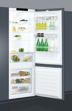Indesit Combinazione Frigorifero/Congelatore Da incasso IND 401 Bianco 2 porte Lifestyle perspective open