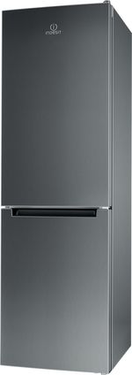 Indesit Combinazione Frigorifero/Congelatore A libera installazione LI8 SN1E X Inox 2 porte Perspective