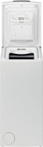 Indesit Lavabiancheria A libera installazione BTW B7220P IT/N Bianco Carica dall'alto E Frontal open