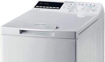 Indesit Lavabiancheria A libera installazione BTW B7220P IT/N Bianco Carica dall'alto E Control panel