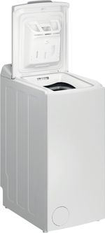 Indesit Lavabiancheria A libera installazione BTW S6230P IT/N Bianco Carica dall'alto D Perspective open