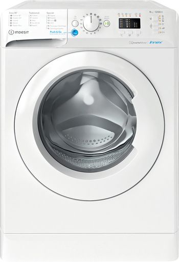 Indesit Lavabiancheria A libera installazione BWA 81284X W IT N Bianco Carica frontale C Frontal