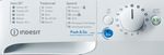Indesit Lavabiancheria A libera installazione BWE 71283X W IT N Bianco Carica frontale D Control panel