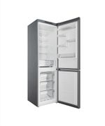 Indesit Combinazione Frigorifero/Congelatore A libera installazione INFC9 TA23X Argento 2 porte Perspective open