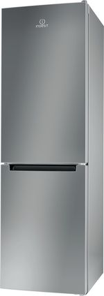 Indesit Combinazione Frigorifero/Congelatore A libera installazione LI8 S1E S Argento 2 porte Perspective