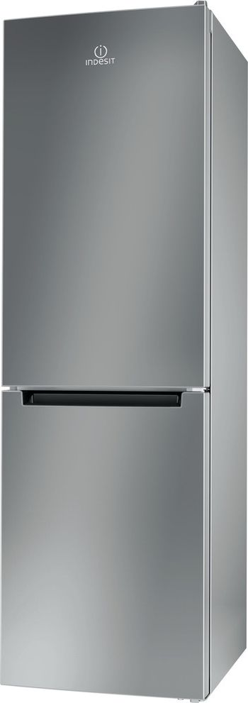 Indesit-Combinazione-Frigorifero-Congelatore-A-libera-installazione-LI8-S1E-S-Argento-2-porte-Perspective