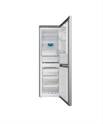 Indesit Combinazione Frigorifero/Congelatore A libera installazione INFC8 TO32X Inox 2 porte Frontal open