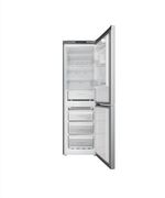 Indesit-Combinazione-Frigorifero-Congelatore-A-libera-installazione-INFC8-TI21X-Inox-2-porte-Frontal-open