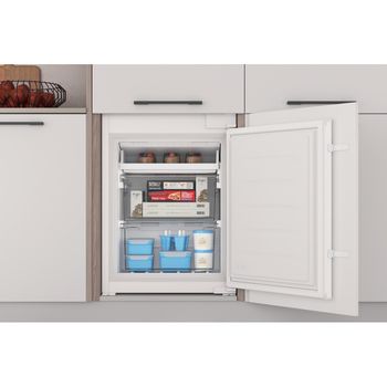 Indesit-Combinazione-Frigorifero-Congelatore-Da-incasso-INC18-T311-Bianco-2-porte-Lifestyle-frontal-open