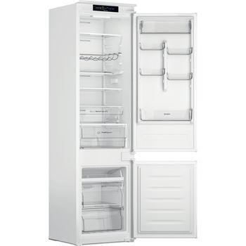 Indesit-Combinazione-Frigorifero-Congelatore-Da-incasso-INC20-T332-Bianco-2-porte-Perspective-open