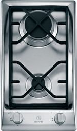 Indesit Piano cottura DP 2GS (IX) Inox GAS Frontal