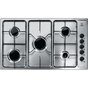 Piano cottura a gas Indesit: 5 fuochi - PIM 950 AS (IX)