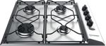 Indesit Piano cottura PAA 642 IX/I WE Inox GAS Frontal top down