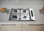 Indesit Piano cottura PAA 642 IX/I WE Inox GAS Lifestyle frontal top down