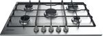 Indesit Piano cottura THP 752 IX/I Inox GAS Frontal top down
