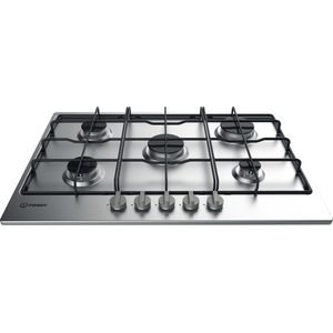 Piano cottura a gas Indesit: 5 fuochi - THP 752 IX/I