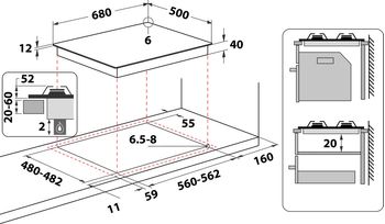 Indesit-Piano-cottura-BB-752--I--AN--Antracite-GAS-Technical-drawing