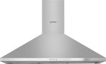 Indesit Cappa Da incasso IHPC 9.5 LM X Inox Montaggio a parete Meccanico Frontal