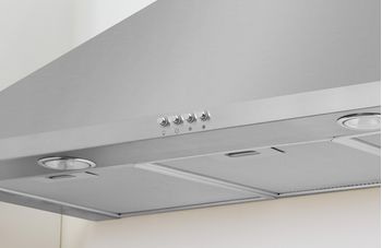 Indesit Cappa Da incasso IHPC 9.5 LM X Inox Montaggio a parete Meccanico Lifestyle control panel