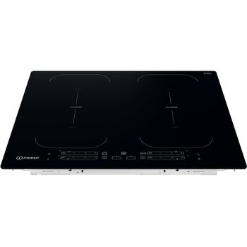 INDESIT IB 65B60 NE Nero Da incasso 59 cm Piano cottura a induzione 4  Fornello(i), Piani cottura a induzione in Offerta su Stay On