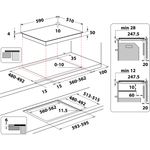 Indesit-Piano-cottura-IB-88B60-NE-Nero-Induction-vitroceramic-Technical-drawing