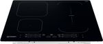 Indesit Piano cottura IB 65B60 NE Nero Induction vitroceramic Frontal top down