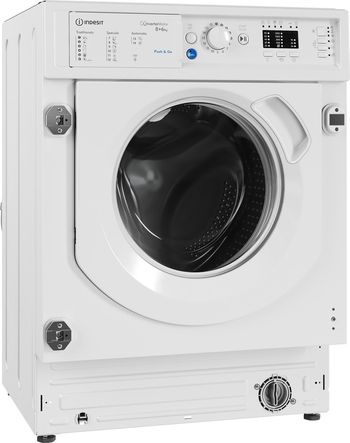 Indesit Lavasciugabiancheria Da incasso BI WDIL 861284 EU Bianco Carica frontale Perspective