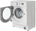 Indesit Lavasciugabiancheria Da incasso BI WDIL 861284 EU Bianco Carica frontale Perspective open