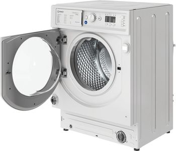 Indesit Lavasciugabiancheria Da incasso BI WDIL 861284 EU Bianco Carica frontale Perspective open
