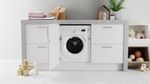 Indesit Lavasciugabiancheria Da incasso BI WDIL 861284 EU Bianco Carica frontale Lifestyle frontal