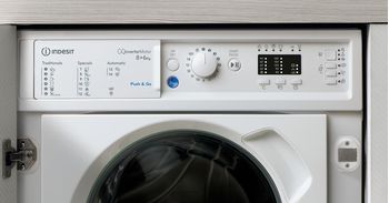 Indesit Lavasciugabiancheria Da incasso BI WDIL 861284 EU Bianco Carica frontale Lifestyle control panel